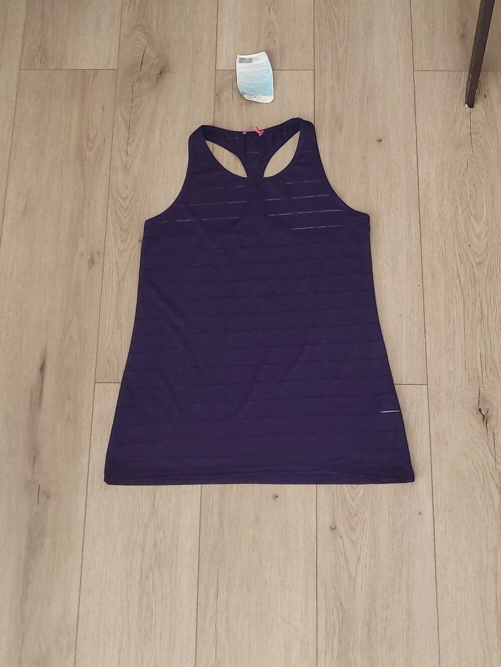 Women’s Purple Racerback Performance Tank Top
